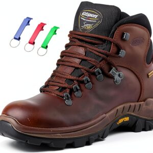 Bottes Randonnée Grisport Imperméables Semelle Vibram Marron-0