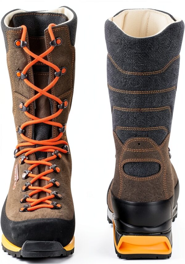 Bottes Diotto chasse trekking imperméables cuir Marron-1