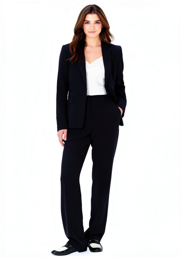 Caroll Pantalon Droit Chic Intemporel Femme Tailleur Élégant