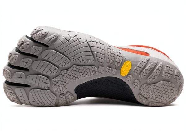 FiveFingers V-Run Vibram Chaussures sport à doigts Rouge Noir Gris-1