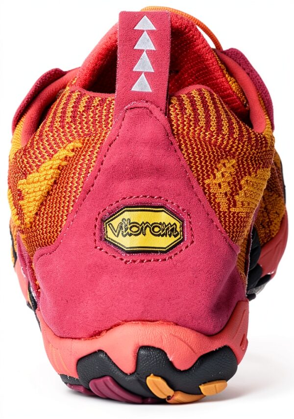 Vibram FiveFingers Chaussures Multicolores Rouge Orange Noir-5