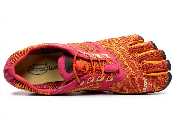 Vibram FiveFingers Chaussures Multicolores Rouge Orange Noir-2