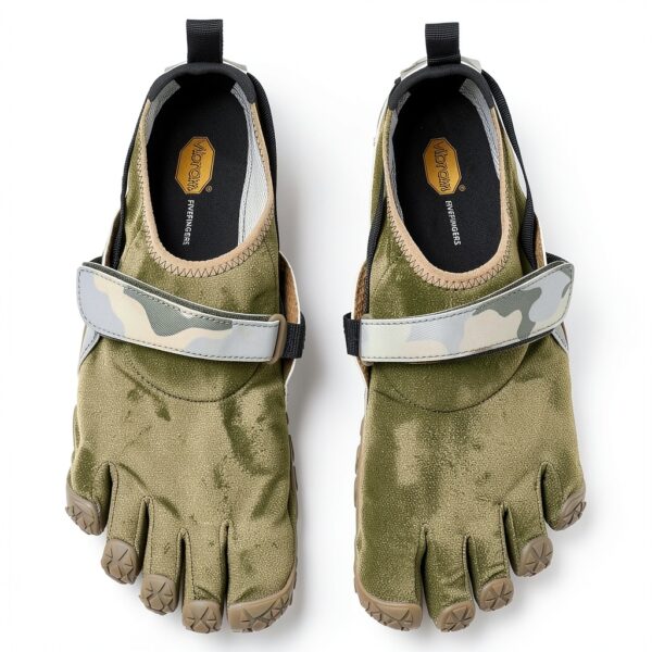 Vibram FiveFingers Spyridon EVO Chaussures Vert Camouflage 48 EU-6