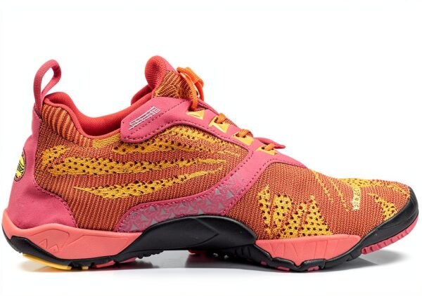Vibram FiveFingers Chaussures Multicolores Rouge Orange Noir-1