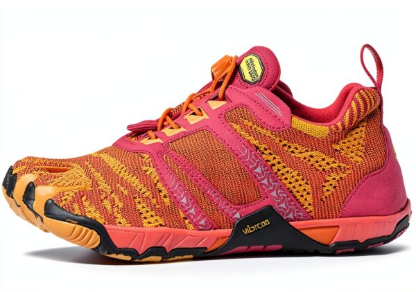 Vibram FiveFingers Chaussures Multicolores Rouge Orange Noir-0