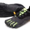 Vibram Baskets V-Run Retro Green Black pour Homme, Noir, 47 EU-2
